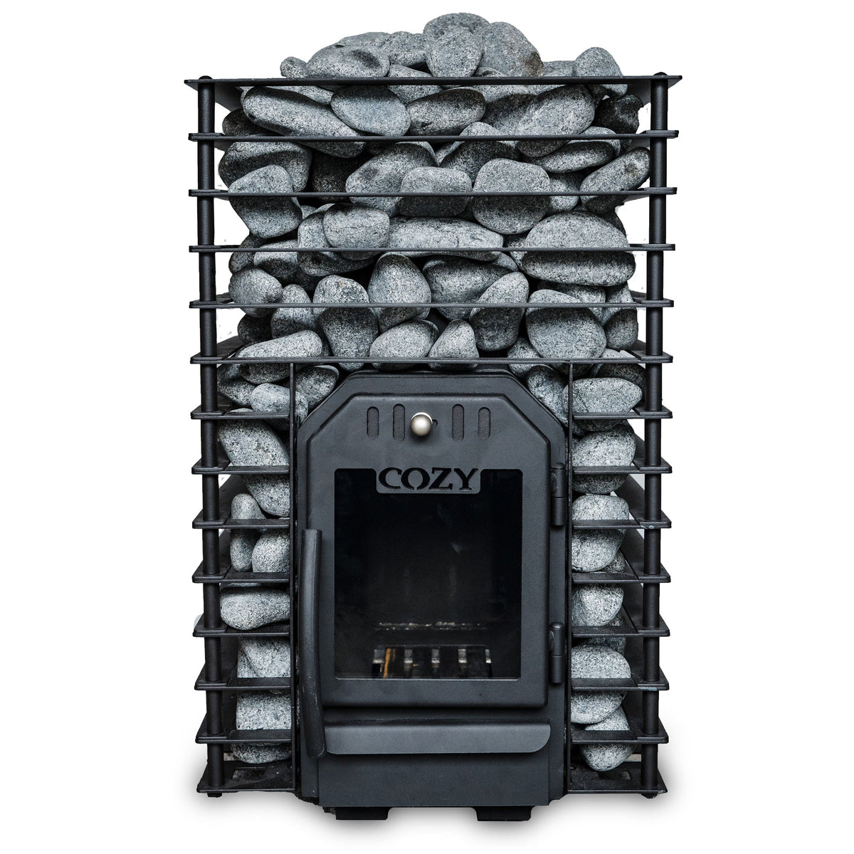 Cozy Heat Quattro 18kW wood-burning sauna stove