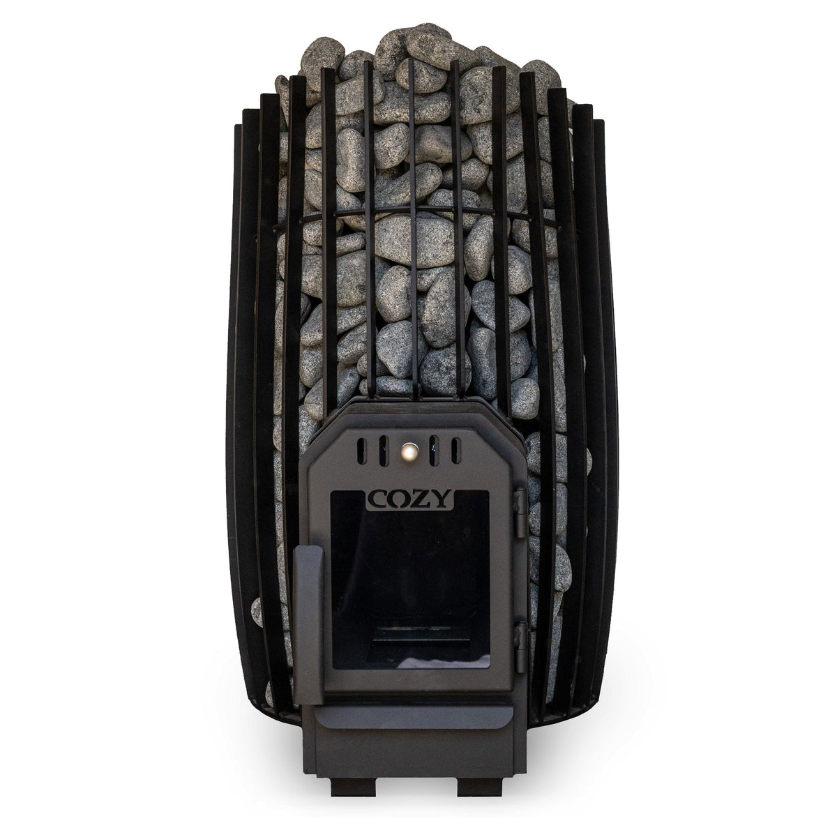 Cozy Heat SW 18kW through-wall wood-burning sauna stove