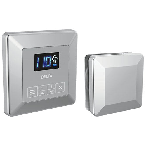 Delta SteamScape™ Classic Square System - SteamScape™ Square Control and Square Steam Head