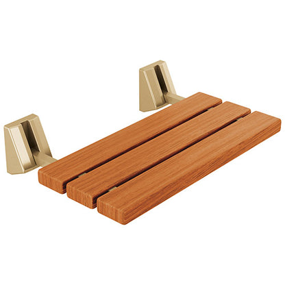 Delta Fold-Up Wood Seat, Wall Mounted — view 4