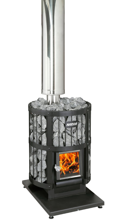 Harvia Legend 150 with chimney