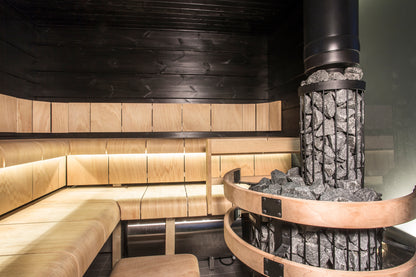 Harvia Legend 150 installed in a sauna