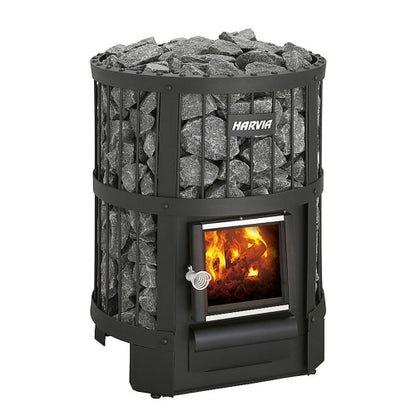 Harvia Legend 150 SS WH Pkg - Wood-Burning Sauna Stove Package, 16kW — view 2