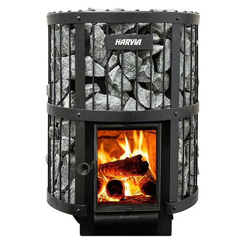 Harvia Legend 240 GreenFlame - Legend Series 15.9kW Wood Sauna Stove — view 2
