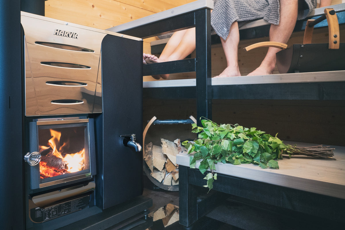 Harvia Pro 20 RS installed in a sauna