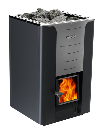 Harvia Pro 36 31kW wood-burning sauna stove