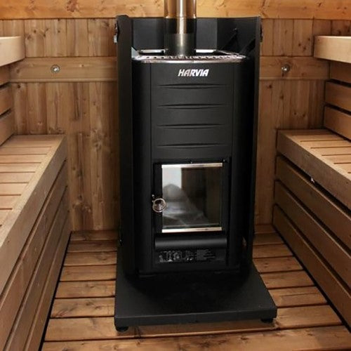 Harvia Protective Bedding LG - Protective Bedding for Harvia Sauna Stoves, Black, LG — view 2