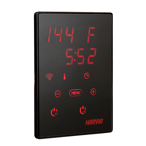 Harvia Xenio CX30-U1-U3-XW - Digital Control w/WiFi for Club, Spirit, Cilindro, and Virta Series Sauna Heaters