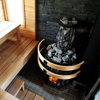 Harvia Legend 300 Duo - Legend Series Sauna Wood-Burning Stove/Fireplace Combo — view 2