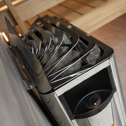 Harvia The Wall SWS80 - The Wall Series 8kW Sauna Heater, Stainless Steel — view 3