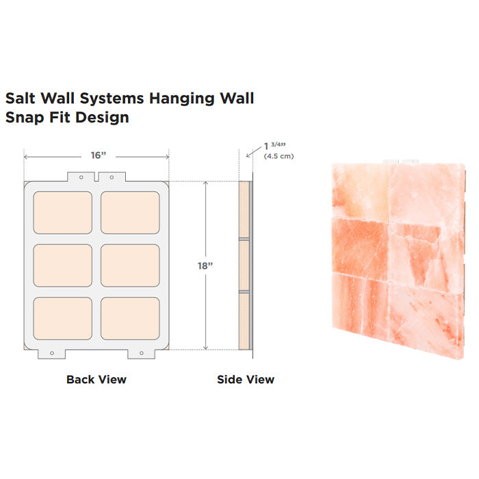 Scandia Himalayan Salt Wall Panels — installed wall
