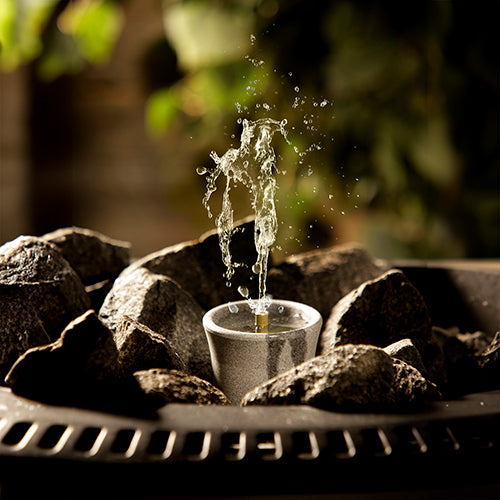 Hukka Sisukas - Sauna Fountain & Essence Diffuser, Single Pillar, Small — view 3