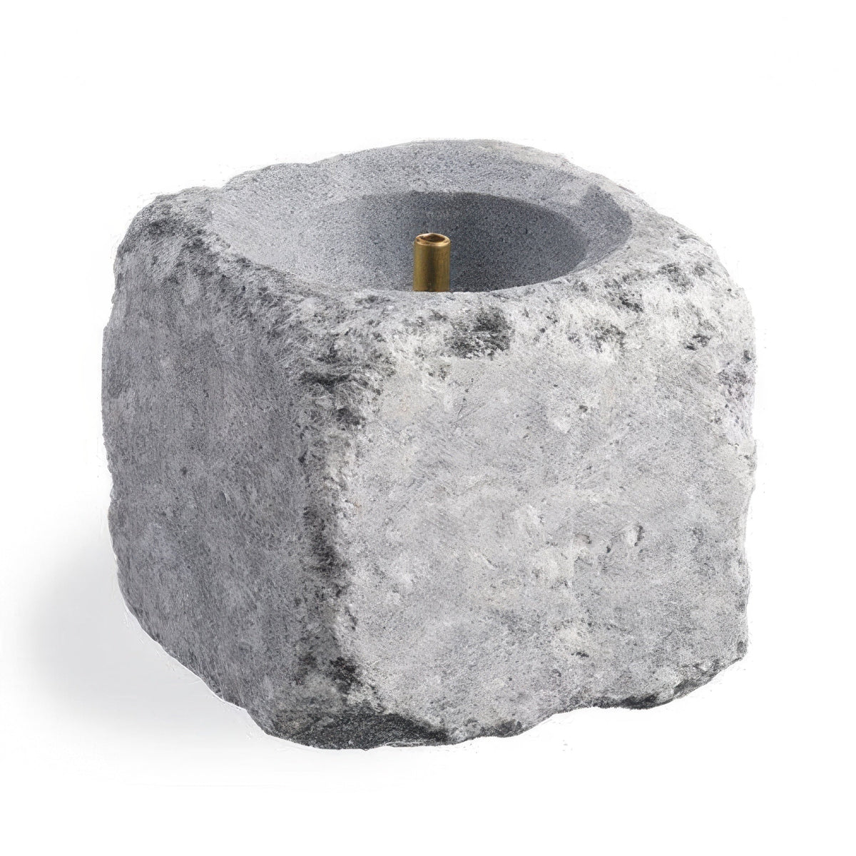 Hukka SaunaSimo - Sauna Fountain & Essence Diffuser, Single Pillar, Square