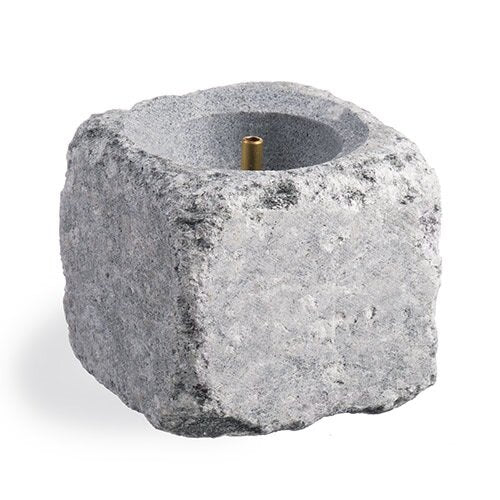 Hukka SaunaSimo - Sauna Fountain & Essence Diffuser, Single Pillar, Square