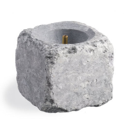 Hukka SaunaSimo - Sauna Fountain & Essence Diffuser, Single Pillar, Square