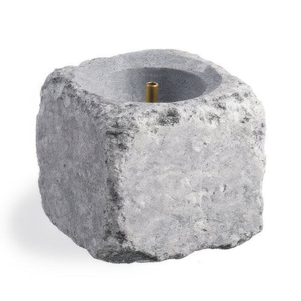 Hukka SaunaSimo - Sauna Fountain & Essence Diffuser, Single Pillar, Square