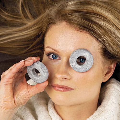 Hukka Orbits Eye Stones - Cold Therapy Eye Stones, Round, 2 Pieces — view 2