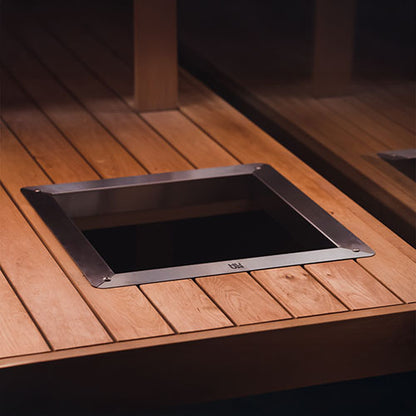 HUUM Flange CS - Embedding Flange for CLIFF/STEEL Series Sauna Heaters — view 3