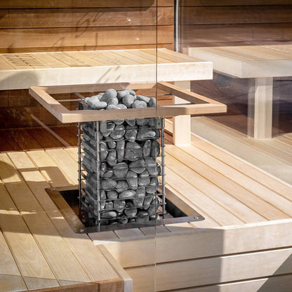 HUUM Flange CS - Embedding Flange for CLIFF/STEEL Series Sauna Heaters — view 2