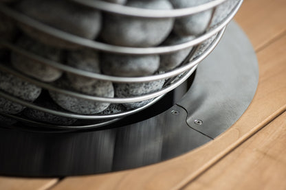 HUUM Flange D - Embedding Flange for DROP Series Sauna Heaters — view 3