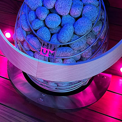HUUM Flange D - Embedding Flange for DROP Series Sauna Heaters — view 2