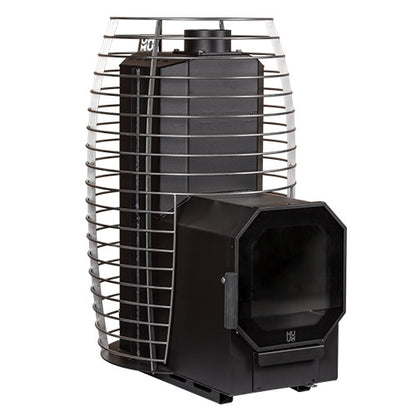 HUUM HIVE Flow LS - Wood-Burning Sauna Stove w/ Firebox Extension, 9.8kW — view 2