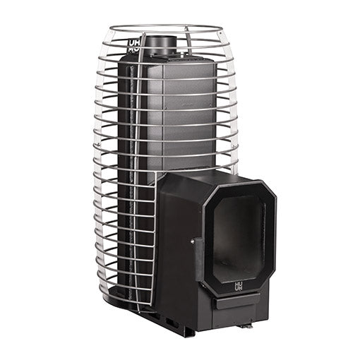 HUUM HIVE Flow Mini LS - Wood-Burning Sauna Stove w/ Firebox Extension, 8.5kW — view 2