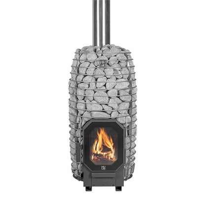 HUUM HIVE Flow Mini - Wood-Burning Sauna Stove, 8.5kW