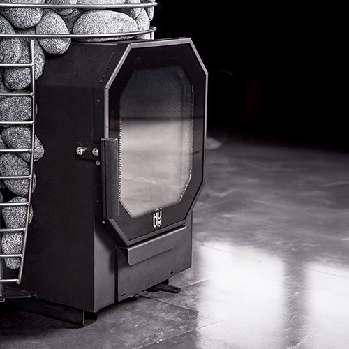 HUUM HIVE Flow Mini - Wood-Burning Sauna Stove, 8.5kW — view 4