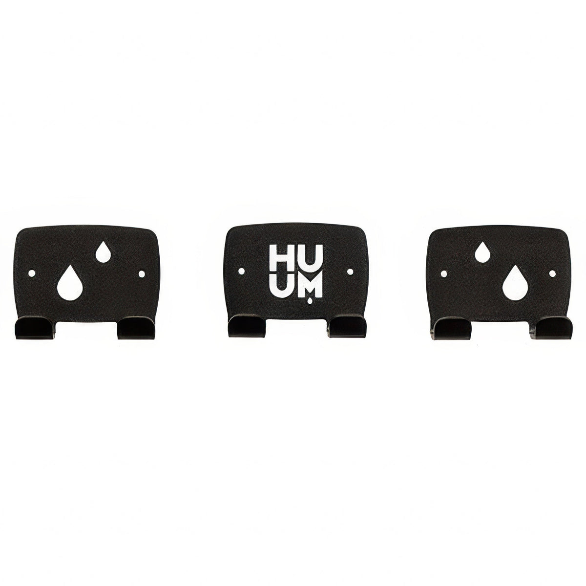 HUUM OVO Towel Hook Set - Sauna Design Towel Hook Set, Black