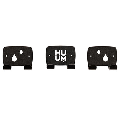 HUUM OVO Towel Hook Set - Sauna Design Towel Hook Set, Black