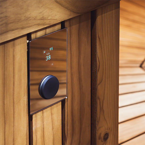 HUUM UKU Mirror - Sauna Heater Control with Wi-Fi, Digital On/Off, Time,Temp, Mirror — view 4
