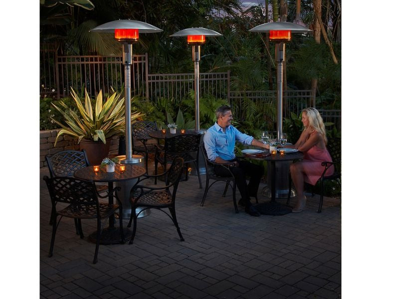 Sunglo 40,000 BTU Propane Gas Portable Patio Heater - Black