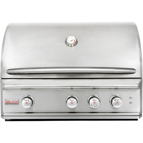 Blaze Professional 34 in., 3 Burner Built-In Natural Gas Grill, BLZ-3PRO-NG
