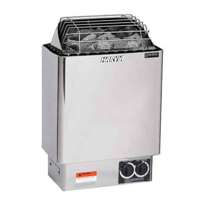 Harvia KIP80B KIP Series, 8kW Sauna Heater, Built-in Controls