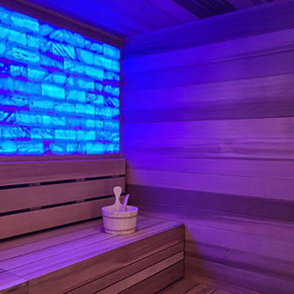 PROSAUNAS Large Himalayan Salt Feature - Customizable Large Himalayan Sauna Light Kit — view 2