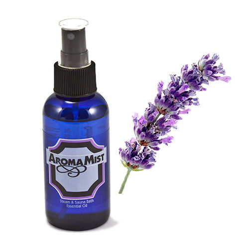 AromaMist Lavender 4 - Lavender Aroma Bath Oil, 4-ounce Atomizing Spray, AromaMist
