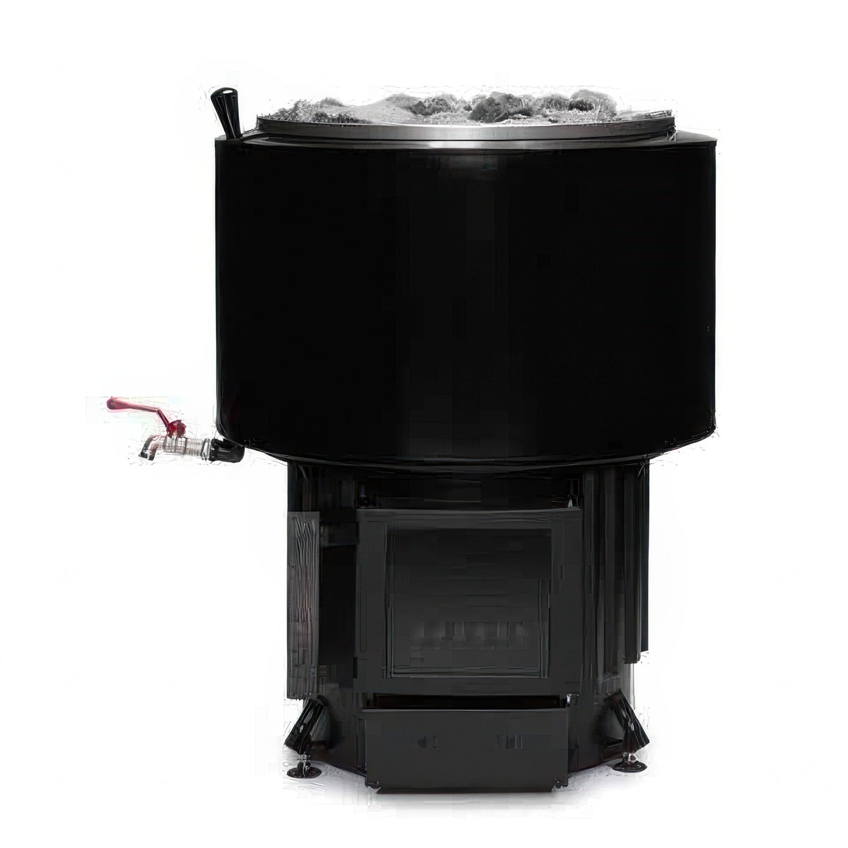 Narvi Luosto VS Wood-Burning Sauna Stove, Watertank, 16kW