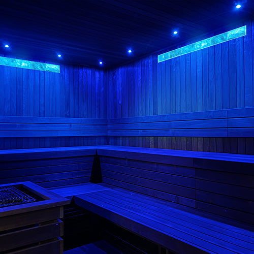 PROSAUNAS Small Himalayan Salt Feature - Customizable Genuine Himalayan Sauna Light Kit — view 3