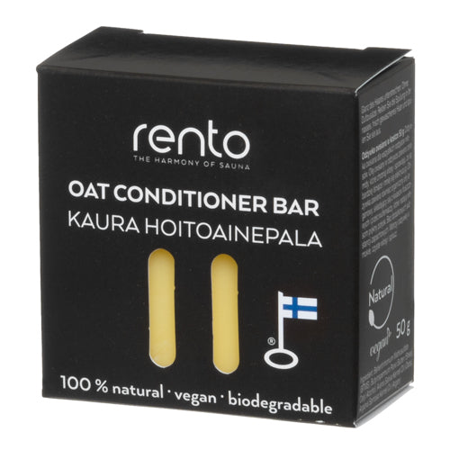 Rento Oat Conditioner Bar - Natural Oat Oil Conditioner, Vegan, 50g — view 3