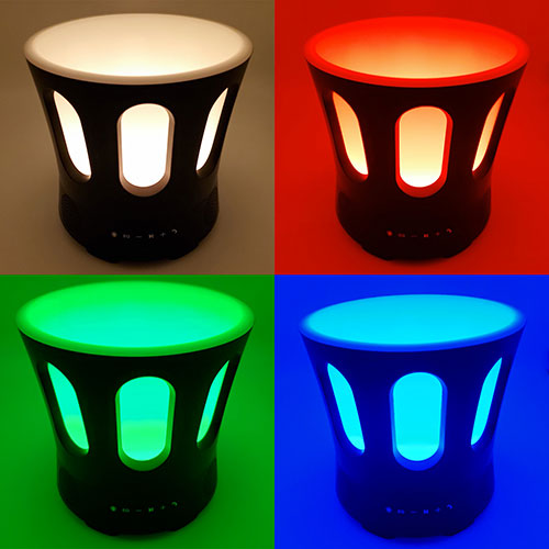 SaunaLife Zone - Bluetooth Sauna Bucket with Wireless Audio, Phone Connectivity, and Color Lighting — view 3