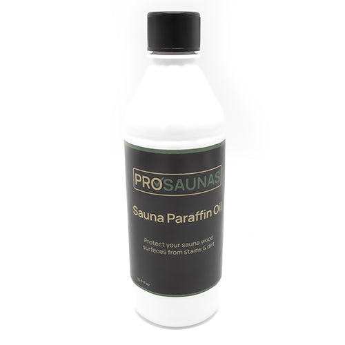 PROSAUNAS Sauna Paraffin Oil - Sauna Wood Oil, 16.9 fl. oz. (500ml)