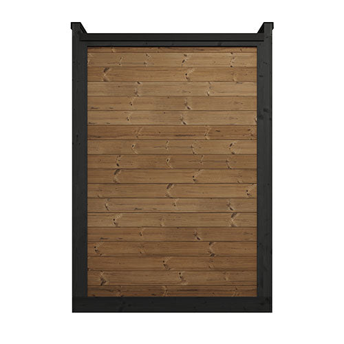 SaunaLife Model GL4 - Garden Luxury Series Outdoor Home Sauna Kit, Up to 4 Persons — view 4
