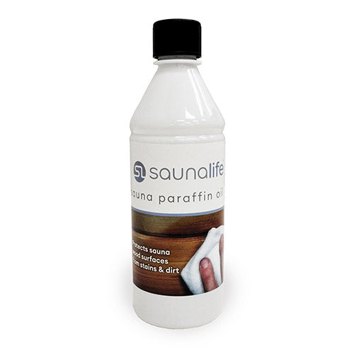 SaunaLife Sauna Paraffin Oil - Odorless Wood Treatment, 16.9 oz
