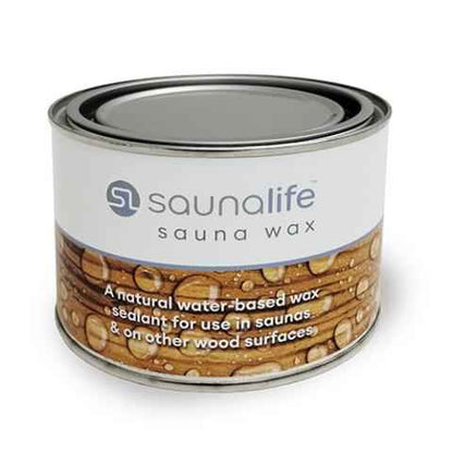 SaunaLife Sauna Wax, Sauna Wood Wax, 15.2oz