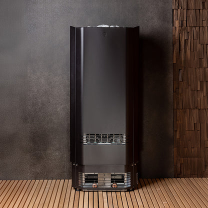 Saunum Air Perfect 10 - Air Perfect Series, 10kW Sauna Heater w/Built-In Climate Equalizer, Black — view 4