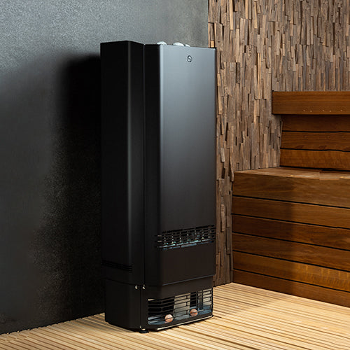 Saunum Air Perfect 10 - Air Perfect Series, 10kW Sauna Heater w/Built-In Climate Equalizer, Black — view 5