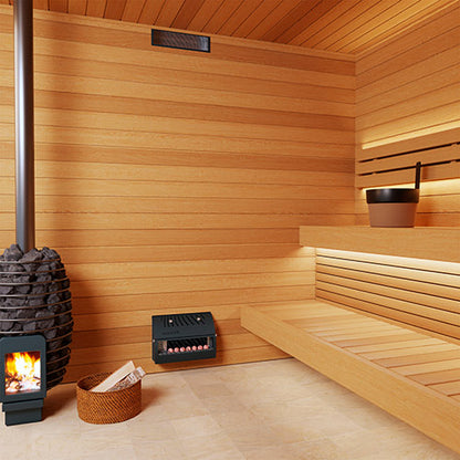 Saunum AirSolo Wall - AirSolo Series, In-Wall Sauna Temp & Steam Equalizer, Adj Height — view 4