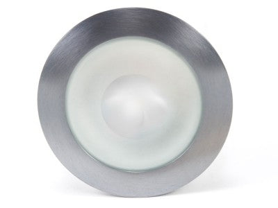 Bathology Spectrum 321 - Steam Shower / Shower LED Light, Recessed, 5" Diameter Metal / Glass Lens — view 3