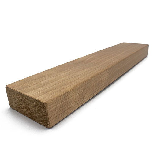 PROSAUNAS Thermo-Aspen 2x3 (28mm x 65mm) S4SEE SHP - Sauna Wood, Thermally-Modified, Smooth 4 Sides Eased Edges, SHP Profile, Bench Material